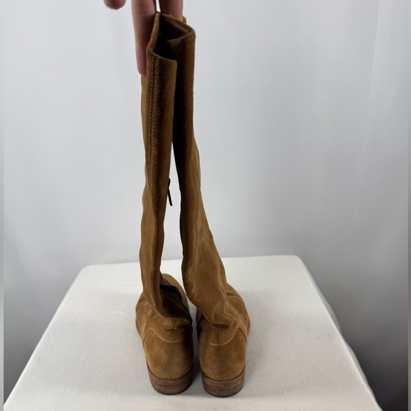 Ugg Daley Knee High Equestrian Riding Suede Boots in Brown Size 8 - Picture 5 of 10